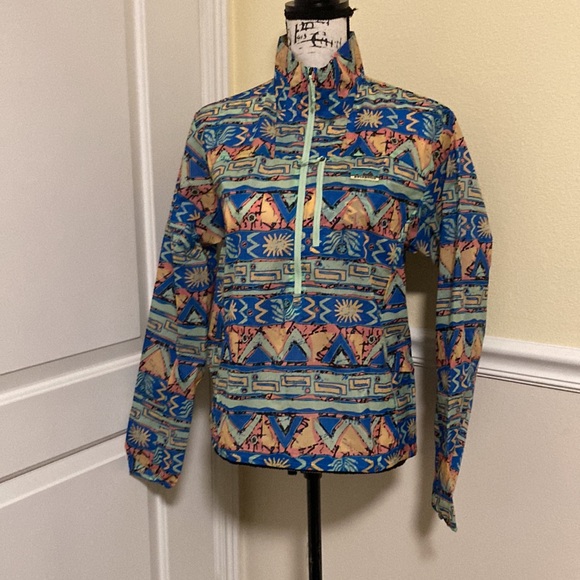 NWT PATAGONIA 1/2 ZIP PULLOVER HOUDINI STASH WIND BREAKER